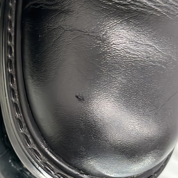 Blondo Waterproof Black Brown Lace up Genuine Shearling Leather Boots size 7 US - Picture 13 of 13